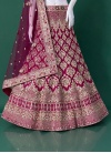 Charming Embroidered Pure Silk Designer Lehenga Choli - 1